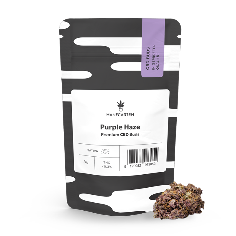 Purple Haze | CBD Blüten - Hanfgarten