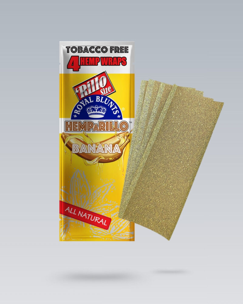 Royal Blunt - Banana Hemp Wraps - Only Grams
