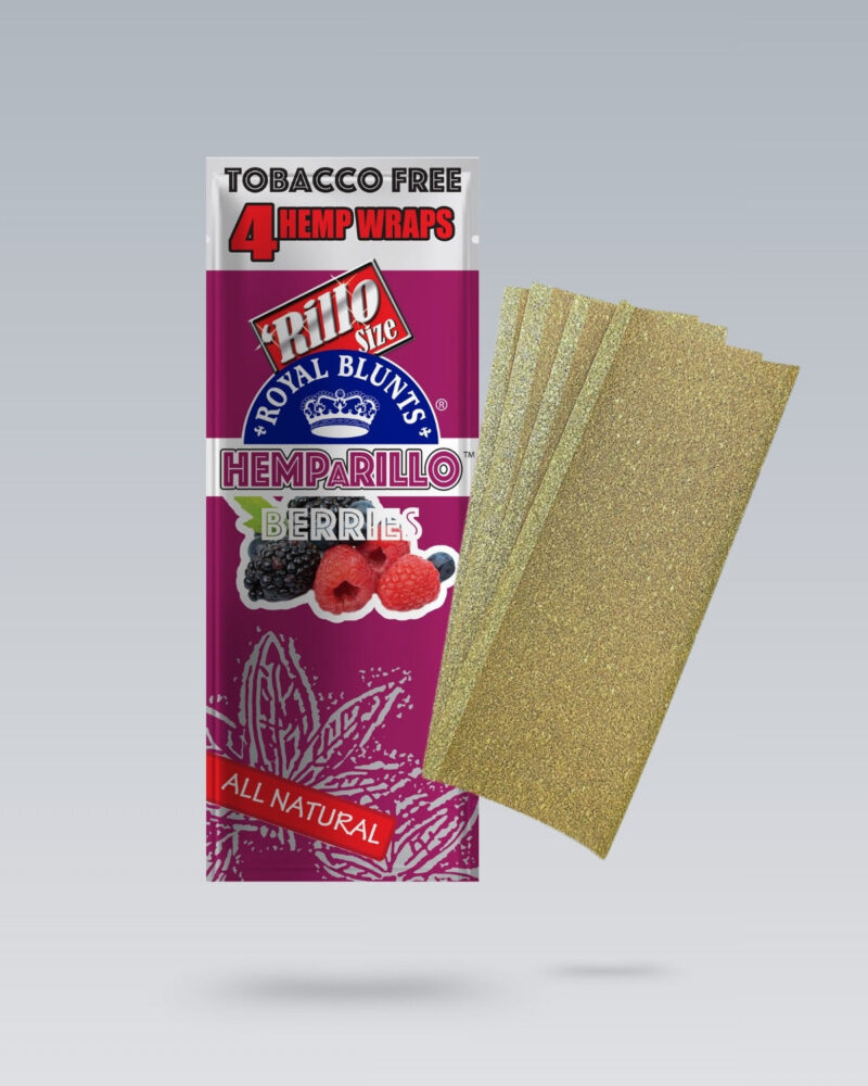 Royal Blunt - Berries Hemp Wraps - Only Grams