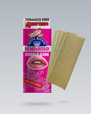 Royal Blunt - Bubblegum Hemp Wraps - Only Grams