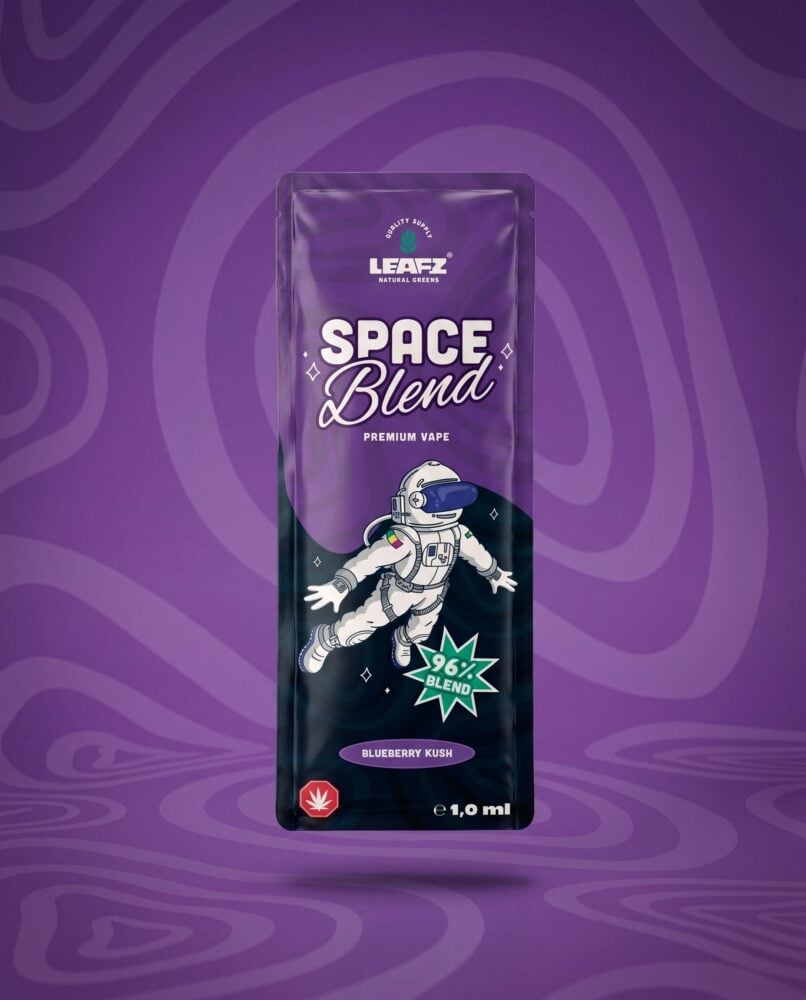 Space Blend Vape - Strong - 1 ml - LEAFZ