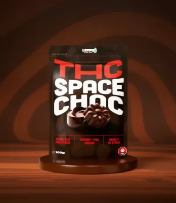 THC Schokolade - SpaceChoc 200mg - LEAFZ