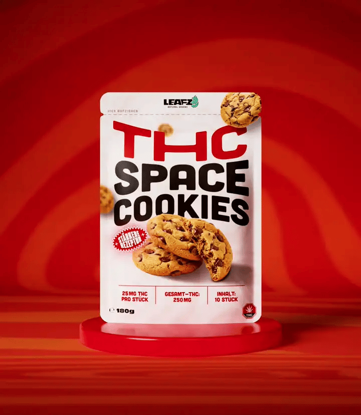 THC Spacecookies 250mg - LEAFZ