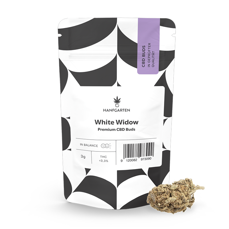 White Widow | CBD Blüten - Hanfgarten
