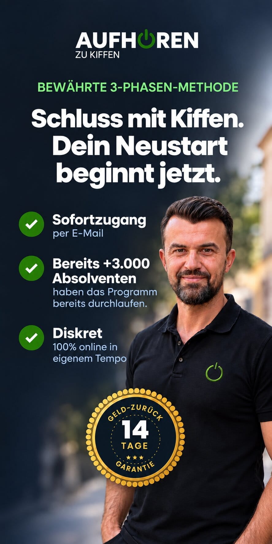 Kiffen aufhören AKZ Werbebanner Skyscraper