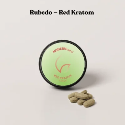 Modernmind Rubedo Red Kratom Pellets