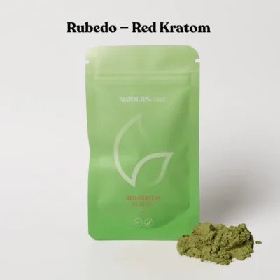 Modernmind Rubedo Red Kratom Pulver